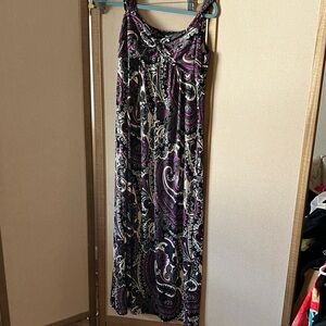 FINAL MARKDOWN Ellen Parker Paisley dress large